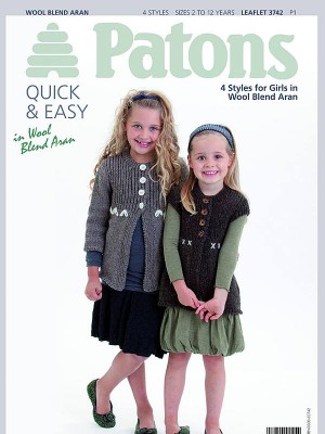 Patons 3742 Styles For Girls										