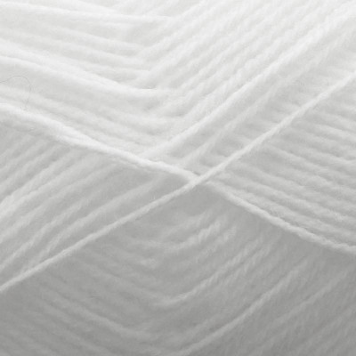 King Cole Merino Blend 4 Ply - Anti Tickle										 - 001 White