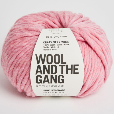 Wool and the Gang Crazy Sexy Wool										 - Pink Lemonade