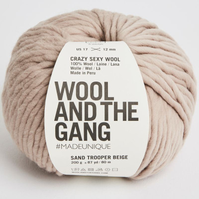 Wool and the Gang Crazy Sexy Wool										 - Sand Trooper Beige