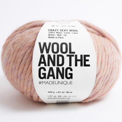 Wool and the Gang Crazy Sexy Wool										 - 231 Mineral Pink