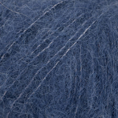 DROPS Brushed Alpaca Silk										 - 39 Navy Blue