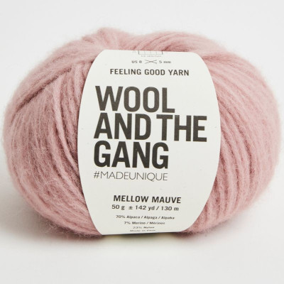 Wool and the Gang Feeling Good Yarn										 - Mellow Mauve