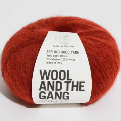 Wool and the Gang Feeling Good Yarn										 - Red Ochre