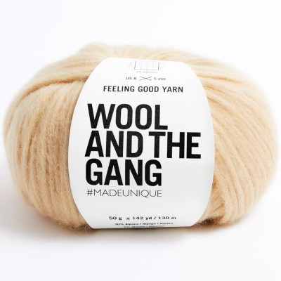 Wool and the Gang Feeling Good Yarn										 - Beige Blonde