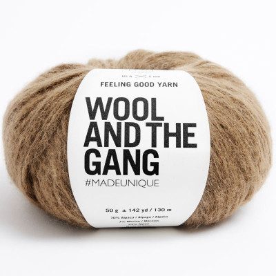 Wool and the Gang Feeling Good Yarn										 - Brown Sugar