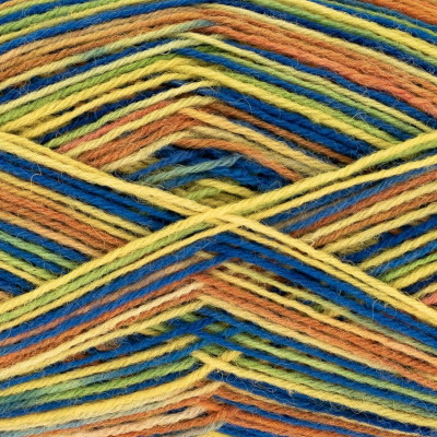 King Cole Zig Zag 4 Ply										 - 4814 Grasshopper