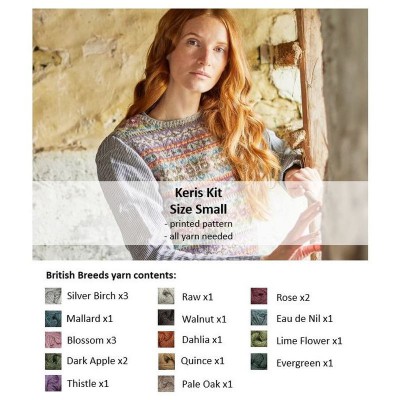 Marie Wallin Keris Sleeveless Sweater Kit										 - Size S - 81-86cm (32-34in)