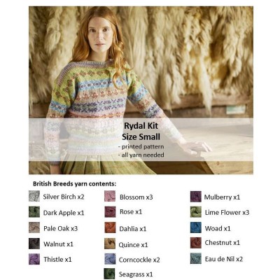 Marie Wallin Rydal Sweater Kit										 - Size S - 81-86cm (32-34in)