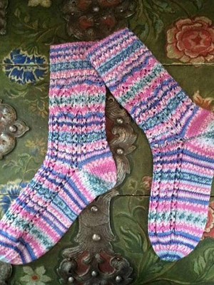 Regia R0259 Socks In Lace Pattern										