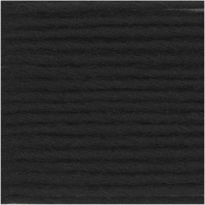 Rico Essentials Organic Wool Aran										 - 006 Black