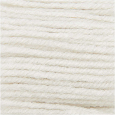 Rico Hooki Hooki Knotting Yarn 13cm										 - 100319 Off White