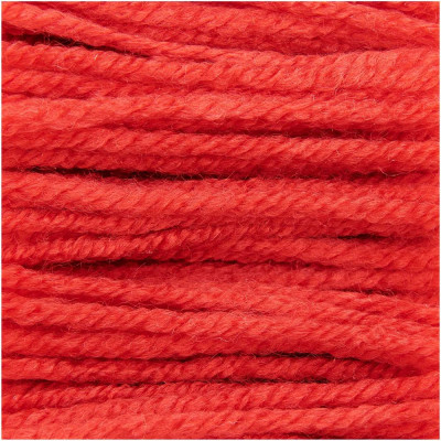 Rico Hooki Hooki Knotting Yarn  6.5cm										 - 100277 Red