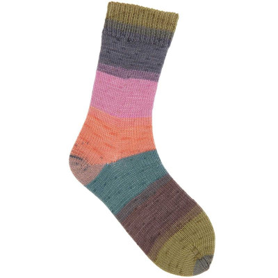 Rico Superba Cashmeri Luxury Socks 4 Ply										 - 021 Retro