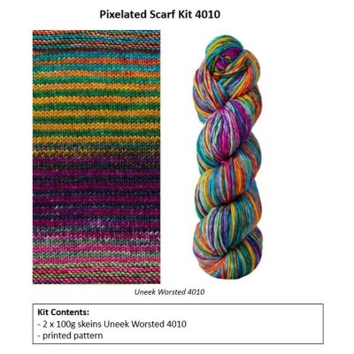 Urth Yarns Pixelated Scarf Kit										 - 4010