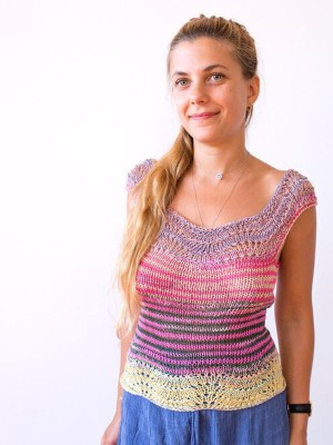 Urth Yarns Summer Shell Top in Uneek Cotton										