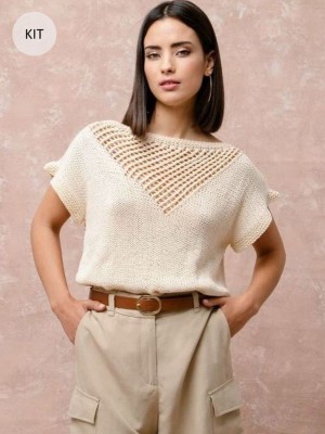 We Are Knitters Blanca Julep Tee Knitting Kit										