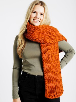 Wool and The Gang - Whistler Scarf - Easy Knitting Kit