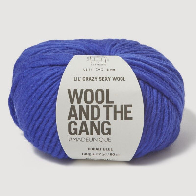 Wool and the Gang Lil Crazy Sexy Wool										 - 178 Cobalt Blue