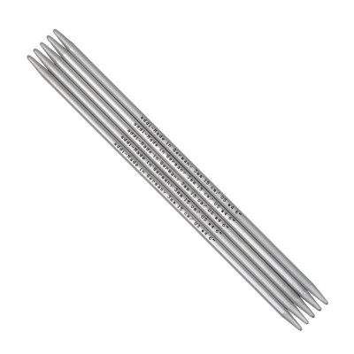 addi Aluminum Double Points 6in (15cm)										 - US 6 (4.00mm)