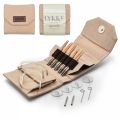 LYKKE Starter Set Interchangeable Circular Needle 3.5in Tips Naturale Beige Jute