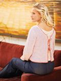 Peach Tie Cardigan