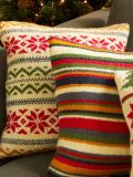 Chiming Bells Fair Isle Cushion