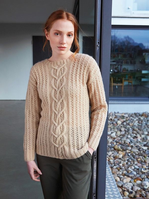 Tactile Jumper - Rowan Tactile Jumper in Alpaca Classic