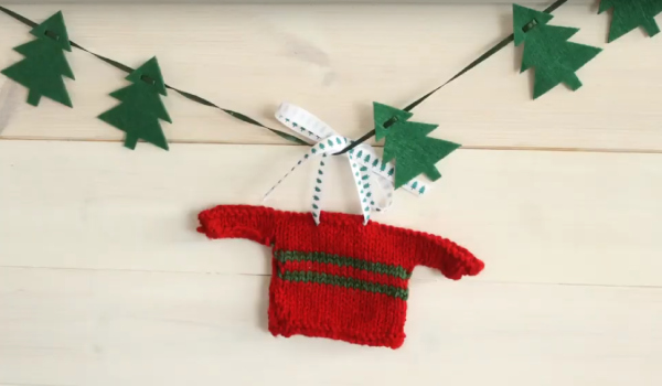 Free knitting patterns for christmas decorations uk